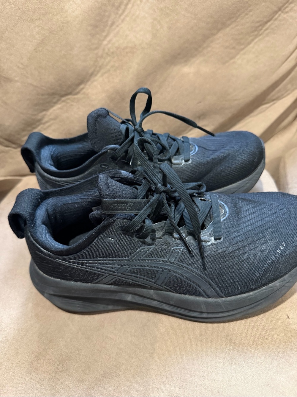 Asics Women's Black Athletic Running Shoes
